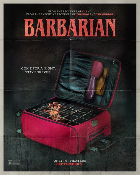 Barbarian Releases Wicked Cool Throwback Style Poster