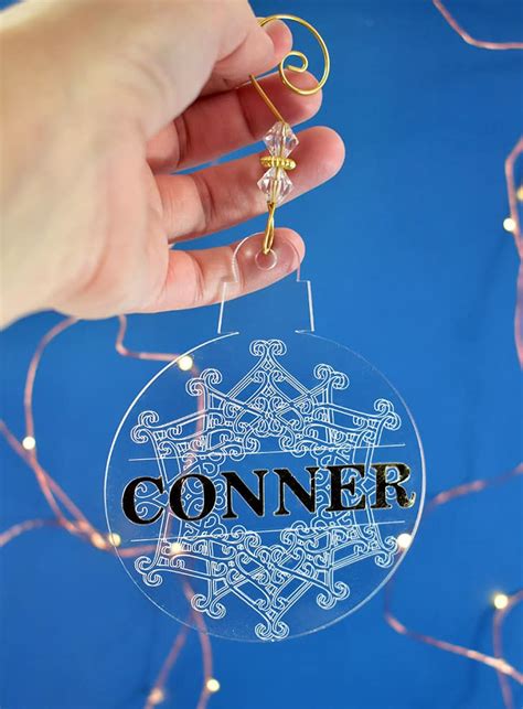 engraved-snowflake-ornaments-acrylic-cricut-maker-dreamalittlebigger-11 ...