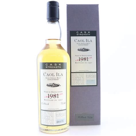 Caol Ila 1981 Flora and Fauna Cask Strength | Whisky Auctioneer