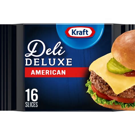 Kraft Deli Deluxe American Cheese, Slices - Shop Cheese at H-E-B