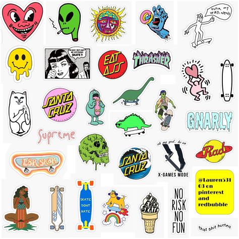 Aesthetic Stickers For Skateboards - SKETBDR