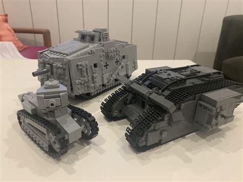 The WWI tank collection : r/lego