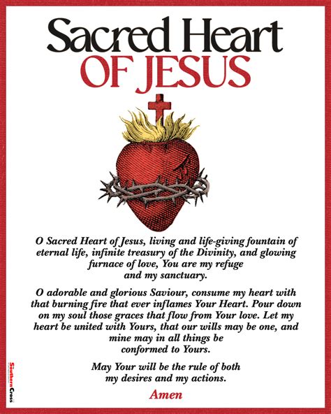 Sacred Heart of Jesus Prayer - The Southern Cross