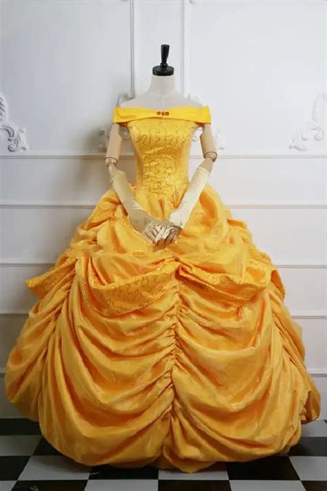 Popular Belle Yellow Dress-Buy Cheap Belle Yellow Dress lots from China ...