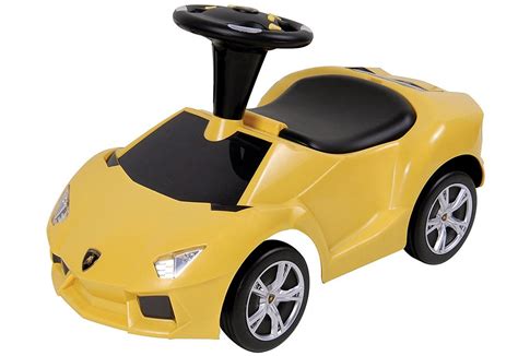 Yellow Lamborghini Aventador Ride On. - Toy Sense