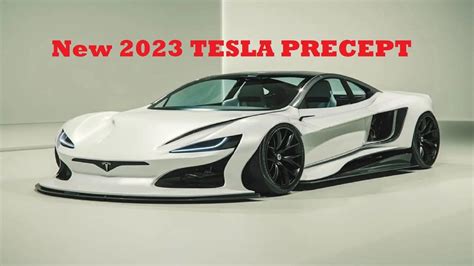 New 2023 TESLA PRECEPT Concept First Look