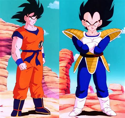 Introducir 41+ imagen goku vs vegeta saga saiyan - Viaterra.mx