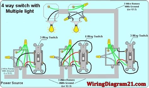 How To Wire A 3 Way Switch To Multiple Lights