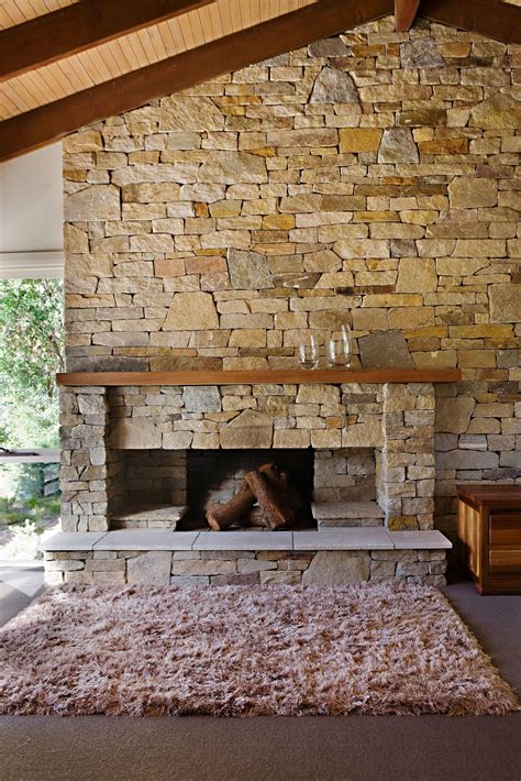 20+ Natural Stone Cladding Fireplaces – The Urban Decor