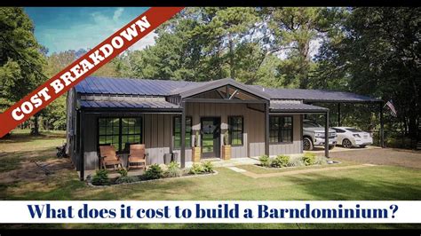 East Texas Barndominiums | 1845 Barndominiums | Hallsville, Texas