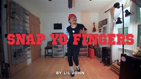 SNAP YO FINGERS (BY LIL JOHN) DANCE TUTORIAL // BEG-INT LEVEL - YouTube