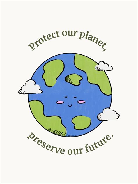 Poster On Save Earth From Pollution