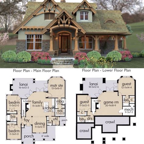 Craftsman House Plans With Basement: A Guide To Designing Your Home ...