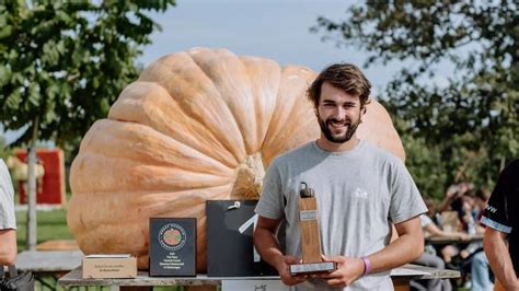 Switzerland’s largest pumpkin in 2023