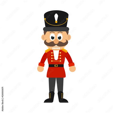 cartoon nutcracker Stock Vector | Adobe Stock