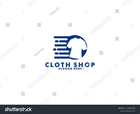 Clothing Store Logo Design Inspiration Cloth Stock Vector (Royalty Free ...