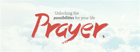 Prayer – Church Sermon Series Ideas