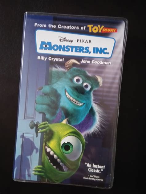 Monsters Inc. Disney VHS 2001 - Etsy