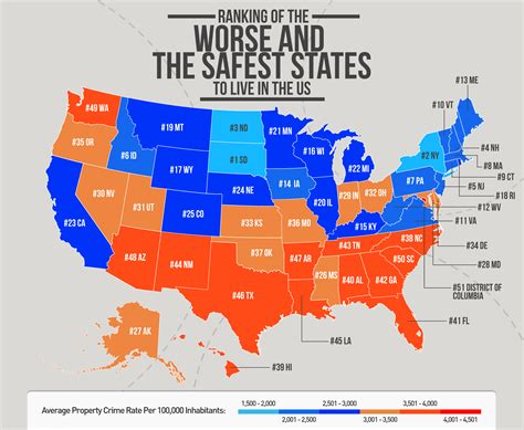 [OS] The Worse And Safest States To Live In The US [1920x1576 pix] : r ...