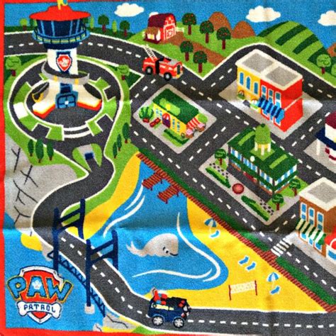 Paw Patrol Adventure Bay Map