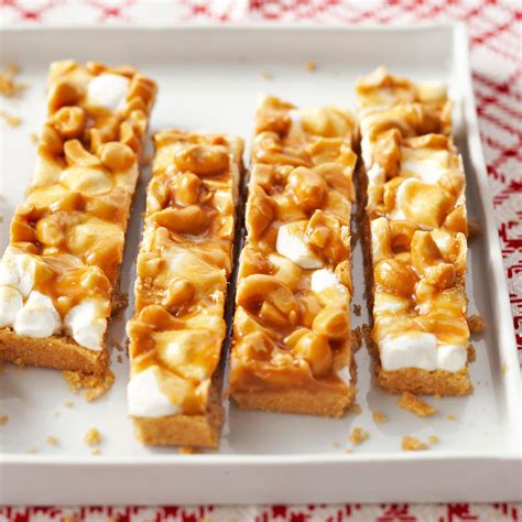 Caramel-Cashew Bars