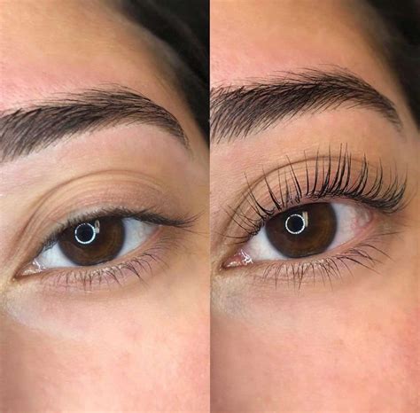 Lash Lift Before and After Pictures - Best Transformations