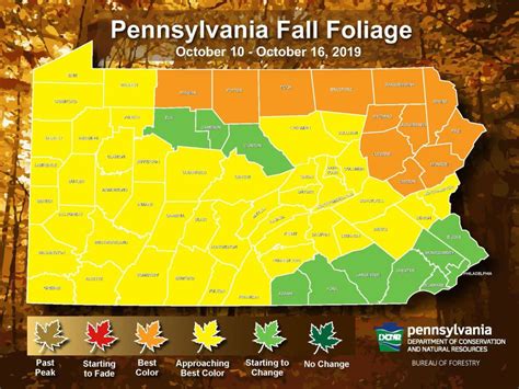 Fall foliage surges south across Pennsylvania. - pennlive.com