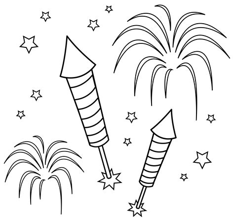 Free Fireworks Cliparts Black, Download Free Fireworks Cliparts Black ...