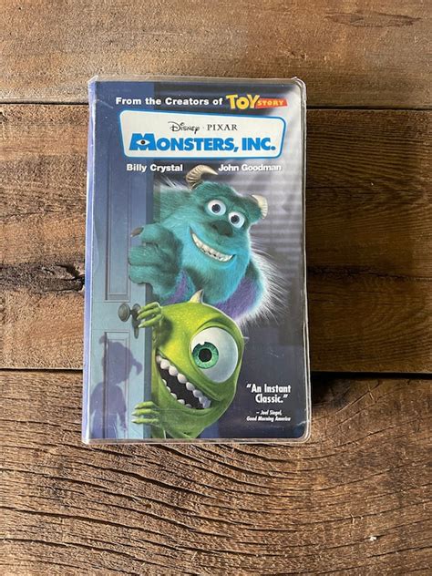 Monster's Inc. Vintage VHS Movie // Pixar - Etsy