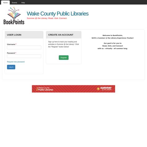 Wake County Public Libraries | The BookPoints Project