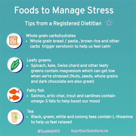 foods to manage stress – Nutrition Solutions