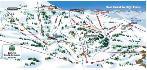 Squaw Valley Trail Map | Lake Tahoe Ski Resort Maps