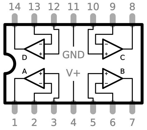 Lm324 Pinout Diagram Diagram Circuit Diagram Bar Chart | Images and ...