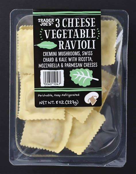 Trader Joe's 3 Cheese Vegetable Ravioli - BecomeBetty.com