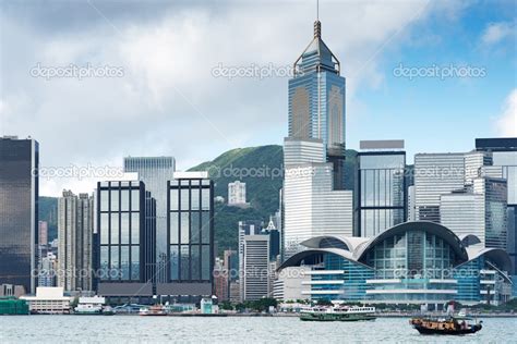 Hong Kong view of Victoria Harbor — Stock Photo © gjp1991 #32856241