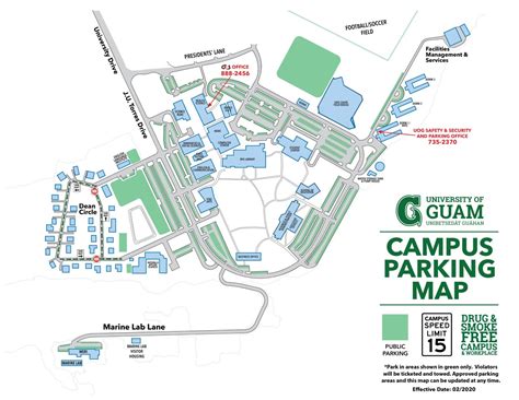 UOG Campus Map