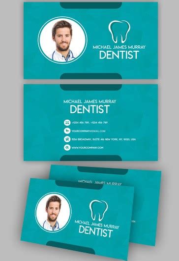 Dental Business Card Templates PSD for Free