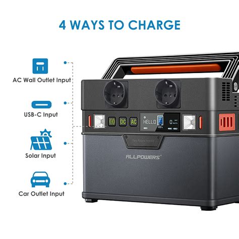 288Wh Lithium Battery Solar Generator with Solar Panel – Just Solar ...