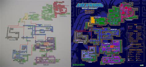 Metroid Zero Mission map by YoshiFan37 on DeviantArt