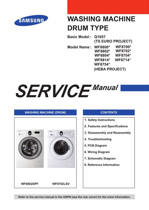 Washing Machine Schematic Diagram