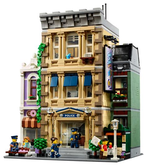 THREE-FLOOR POLICE STATION JOINS THE LEGO® MODULAR BUILDINGS COLLECTION ...