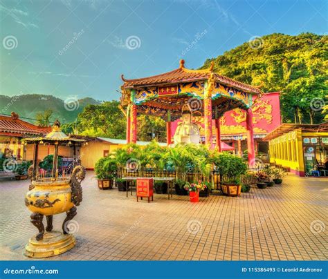 The Ten Thousand Buddhas Monastery in Hong Kong Stock Image - Image of ...