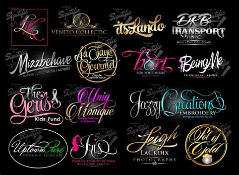 Custom Logo Design Salon Logo Label Design Business