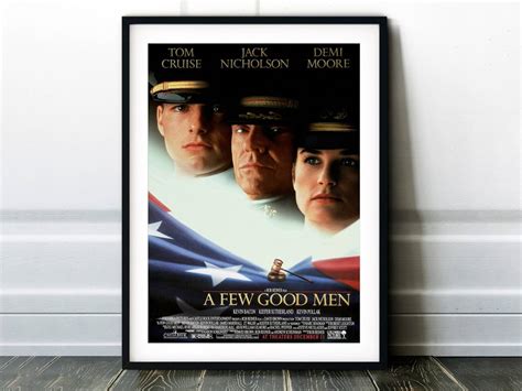 A Few Good Men Movie Art Poster – Poster | Canvas Wall Art Print ...