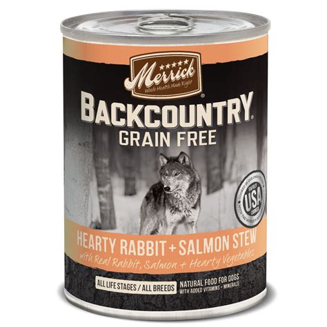 Merrick Backcountry Grain Free Hearty Salmon Stew Canned Dog Food | Petco