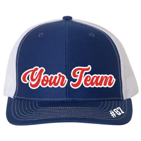 Custom Sports Team Hats - Personalized Spiritwear