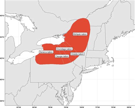 Iroquois Empire Map