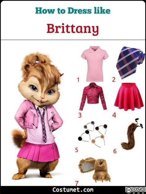 Chipettes (Alvin and the Chipmunks) Costume for Cosplay & Halloween ...