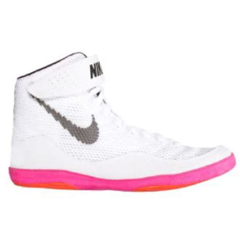 Wrestling Shoes Nike Inflict 3 White/Black Crimson - In Stock