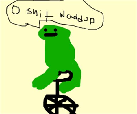 Here Come Dat Boi (meme) - Drawception